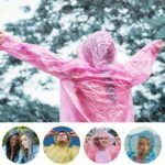 6 ponchos compactos de lluvia con llavero - Imagen 2